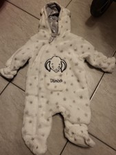Baby Disney Winter Overall Dumbo Teddyfell Gr. 56 Neugeborene