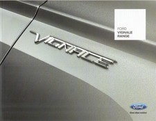 Prospekt / Brochure Ford Vignale Range 06/2016 Edge Mondeo S-Max