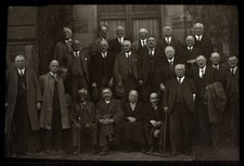 Gruppe Männer no2-Colne Kamera Club Lancashire c1910 Foto Magic Lantern Slide