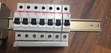 7x ABB S261 Sicherungsautomat B10A Leitungsschutzschalter B10 Automat + Phasens