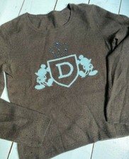 Donaldson,Disney, Pullover, Wolle -Kaschmir,braun, Gr. S=36,Mickey Maus