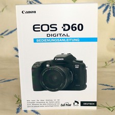 Canon EOS D60 (aus 2002) Bedienungsanleitung Manual - NICHT "60D"