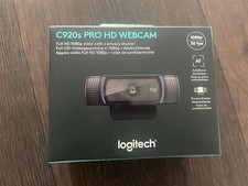 Logitech C920s Pro HD-Webcam - Schwarz /Neu