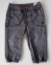 H&M Jungen Jogger Jeans Hose Schlupfhose Anthrazit/Grau 86 