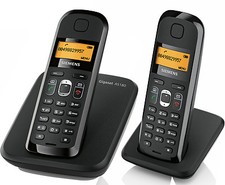 Siemen Gigaset AS180 analog ECO DECT schnurloses Telefon strahlungsarm DUO / 2er