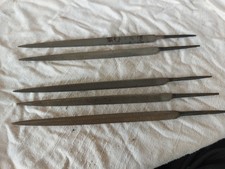 F. Dick Schlüsselfeilen Dreikant  140 mm, grob und mittel