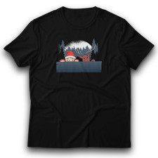 rNikolaus Rentier Weihnachten Fauen & Männer T-Shirt 122 - 3XL 100% Baumwolle