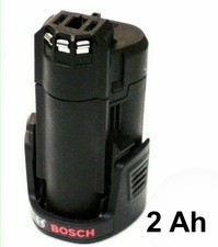 Original Bosch Akku 10,8 / 12 V  Neu Bestückt mit 2.0 Ah  2000 mAh (2607336909 /