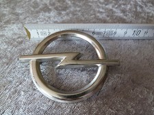 Original Oldtimer Emblem Typenschild Schriftzug Marke Opel 182 8 972 160 Blitz