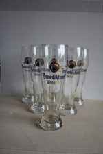 6 Benediktiner Weißbiergläser 0,5 Liter Weizengläser Biergläser
