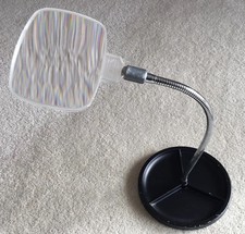 Vintage Coil Flex-Sicht Ständer Schreibtisch Lupe