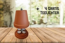 XL - Teelichtofen SET - Teelichtheizung  - Teelichtkamin ca. 25,1cm 