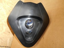 Glow Seven Scheinwerfer Lampenmaske Unlackiert in Schwarz