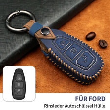 Schlüsselhülle Fernbedienung Cover Schutz für Ford Focus Fiesta Kuga Mondeo Blau