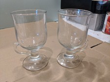 Vintage Irish Coffee Gläser mit Griffen x 2 Arc Frankreich Box 1 versandkostenfrei