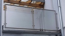 Balkongeländer Lochblech Aluminium  Qg 20-50 , Balkonverkleidung, ,Geländer,
