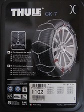 Orig. THULE Schneeketten CK-7 Kettengruppe 102 215/65 225/60 235/50 245/45 255