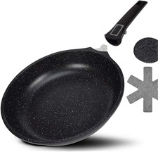 divory Pfanne 28cm Abnehmbarer Griff, Induktionsgeeignet - Bratpfanne - B-WARE!