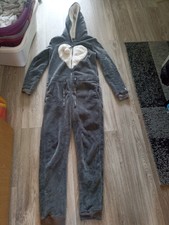 Hausanzug Overall Kuschelanzug Esmara XS 32/34 Damen Mädchen