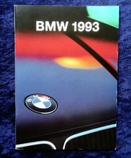 BMW PKW Programm, 2.1993 mit 3er E 36, M3, 5er E34, M5, 7er E32,  8er Coupe