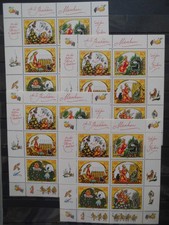DDR: 4 postfrische Kleinbogen, Michel 2914 - 2919, ca. 52 M€
