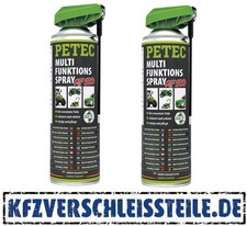 2x Petec Multifunktions Spray 500ml 71250 Universalöl Multiöl Universal Krichöl