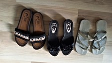 ✿ ✿ ⊱ 3 Paar  Schuhe   2  Bade Sandalen Flip Flops    +   1 Sandalen   neu  ✿ ✿