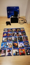 Playstation 4 Pro 1TB mit 2 Controllern + 25 Spiele (Fifa, CoD) + neue Lüfter