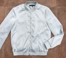 ZARA Trafaluc Bomberjacke Jacke Blouson Damen Gr. XS (34) blau /grün/grau