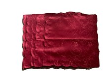 Kissenbezüge 5 Stück 40cm x 40cm  Bordeaux Sehr guter Zustand