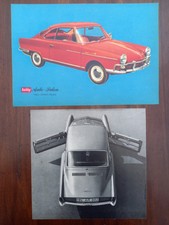 NSU Sport Prinz, Bertone, 6x Abbildung, 1958-65