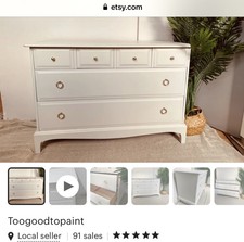 Hirsch Minnesänger Kommode Vintage Mid Century Modern