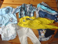 Kleiderpaket Gr.74/80 Strumpfhosen, Body, Fleece usw.