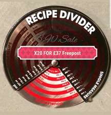 Rezeptteiler drehbare Scheibe Kochen Rezepte Backen Kochen X20 Taifun Lösungen