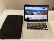 Apple MacBook Pro 15" Laptop 256GB SSD 16 GB RAM - MJLQ2D/A (Mitte 2015, Silber)