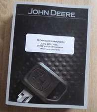 John Deere Schlepper 2250 + 2450 + 2650 + 2650N + 2850 Werkstatthandbuch
