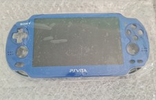 Playstation PS Vita Display blau mit Rahmen 1000er Modell (defekt?)