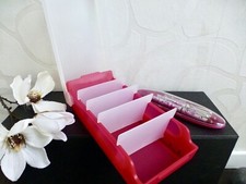 HERLITZ ❤️ Karteikasten Karteikarten Lernbox A8 + Füller Kugelschreiber DIDDLINA