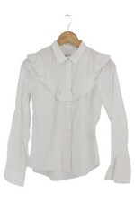 TONNO PANNA Damen Bluse Gr. 36 weiß Baumwolle