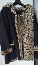 Kunstlederjacke DAMEN Wildlederoptik Gr. 52