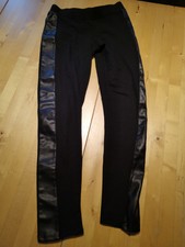 Leggins Gr 152 Schwarz H&M