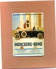 Historisches Miniatur Blechschild Mercedes Benz Daimler Oldtimer NEU !   3