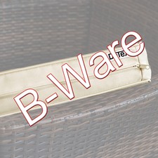 B-Ware Kissen 4er Set Rattan Stuhlkissen Stuhl 