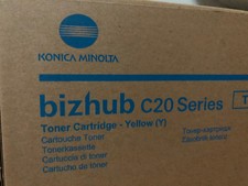 Toner Konica Minolta Bizhub C20 C20p TN318Y Yellow Gelb NEU