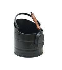 Schloss Living schwarz Kohle Eimer mit Schaufel