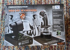 Thrustmaster Joystick HOTAS Warthog Joystick und Gasregler WIE NEU OVP METALL