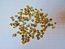 Vintage Lot mit ca.100 neuwertigen  Aufzugskronen, für Armbanduhren, meist 0,9mm