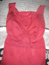 Schlankstütz  Shapewear*Body Gr:L*HSE 24* Farbe Weinrot+Muster *NEU*Ungetragen*