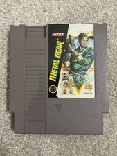 Metal Gear-Nintendo NES SPIEL-Cart Only NTSC USA-sehr guter Zustand