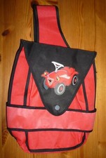 BobbyCar-Rucksack, Beutel für Schiebestange, rot